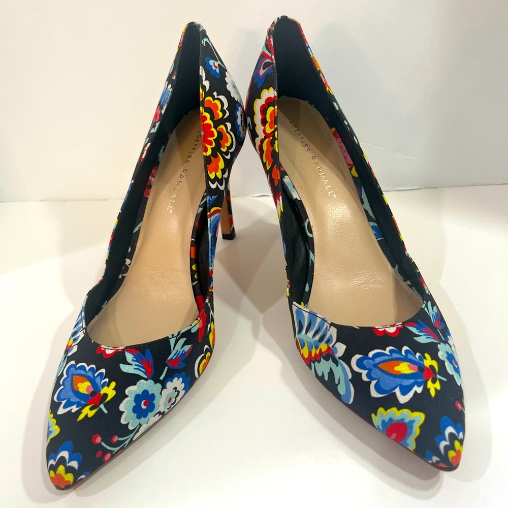 Loeffler Randall Multicolor Floral Heels